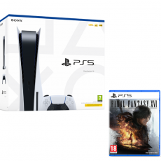 Sony PlayStation 5 (PS5) (CFI-1216A) + Final Fantasy XVI