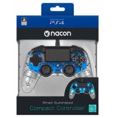 Nacon Wired Illuminated Compact Controller (Kék)